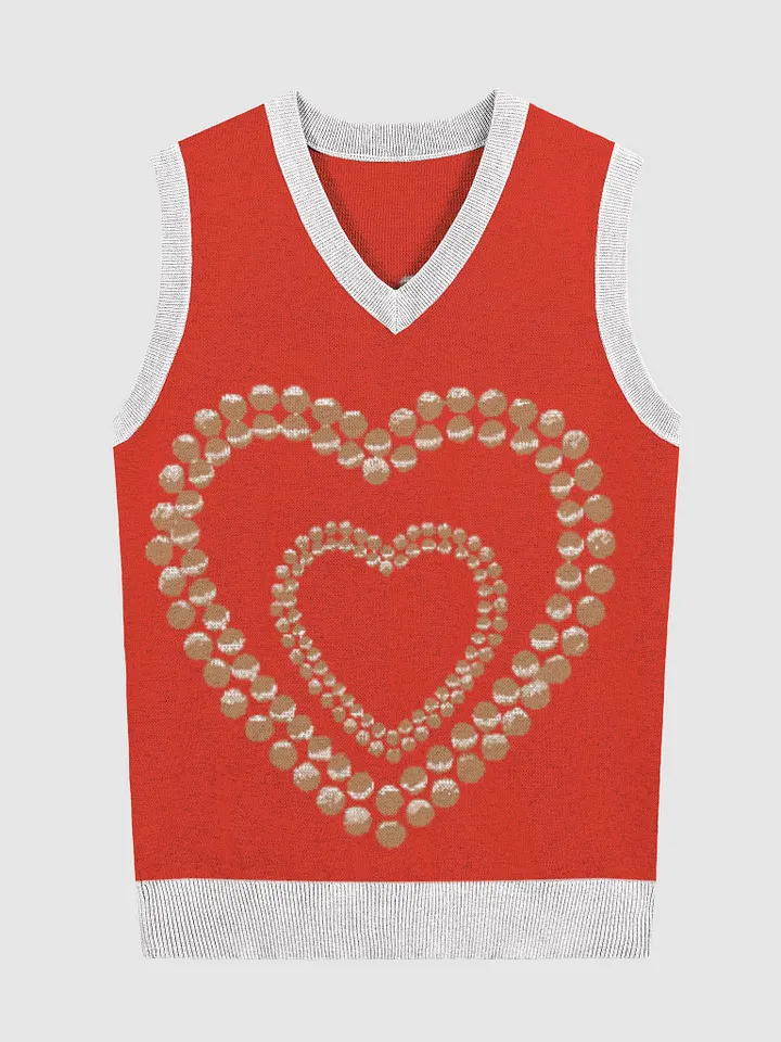Heartfelt Knitted V-Neck Vest product image (3)