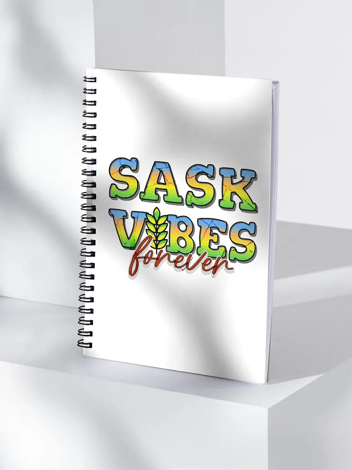 Sask Vibes Forever Spiral Notebook product image (1)