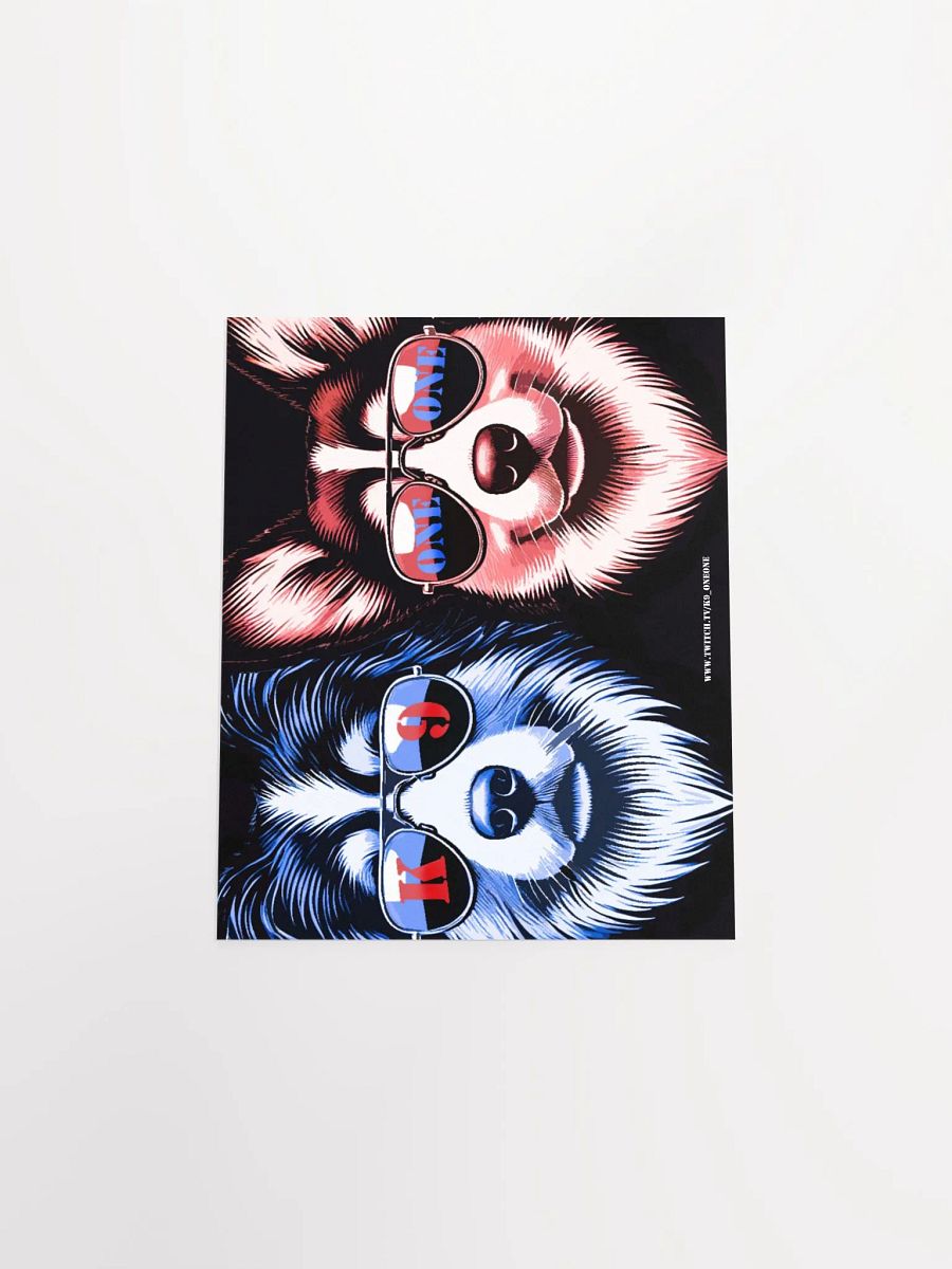 Blues and Two's Huey and Wilson Poster 8"x10" product image (4)