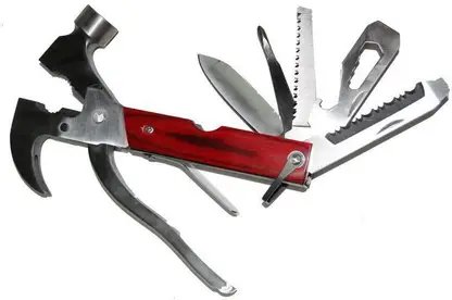 ZARSA Hammer With 10 Camping & Hiking Safety Toolkit product image (1)