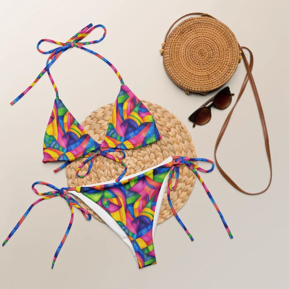 Kaleidoscope Dream All-Over Bikini Set product image (5)