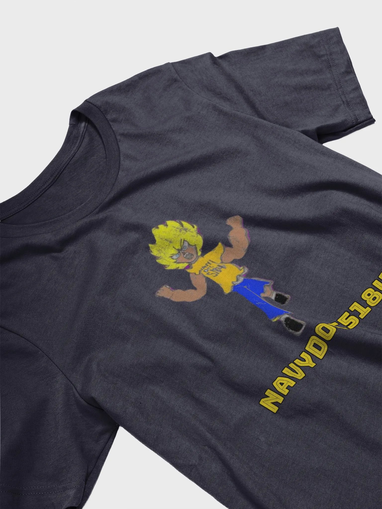 NavyDoc5184 Super Saiyan Supersoft Tee product image (22)
