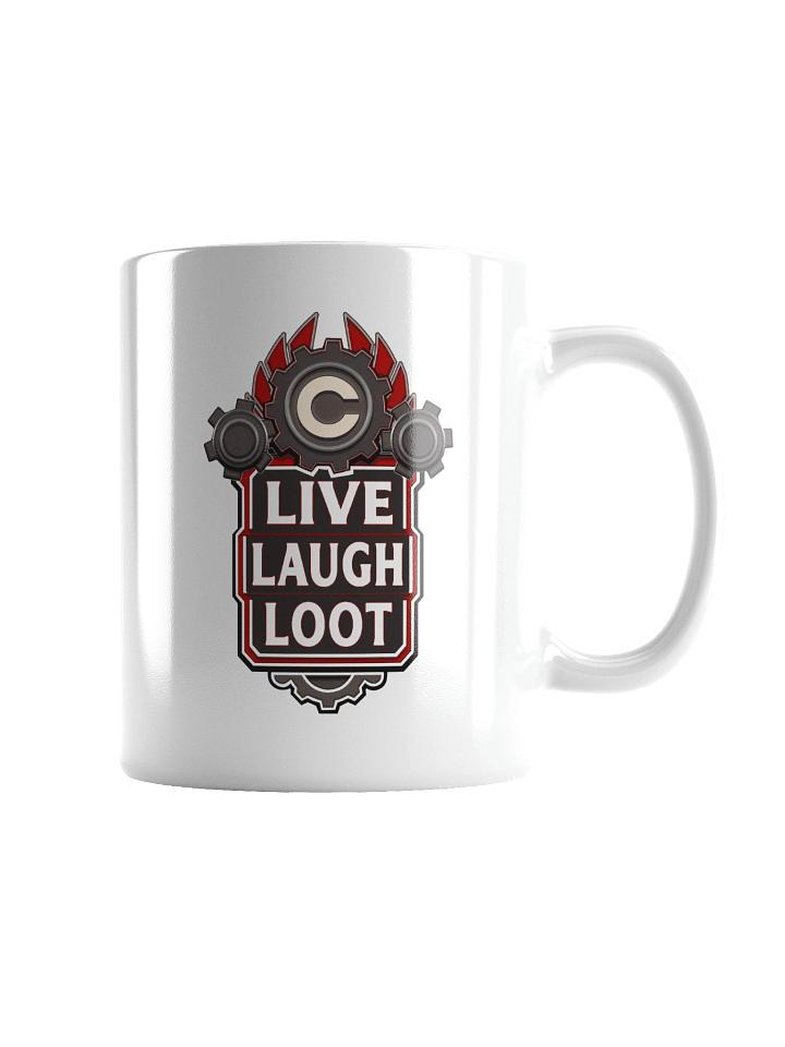 Live Laugh Loot Mug - White product image (1)