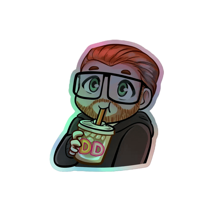 Sippin Cyn Holo Sticker product image (2)