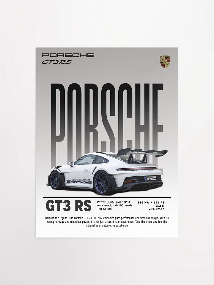 GT3RS PORSCHE product image (1)