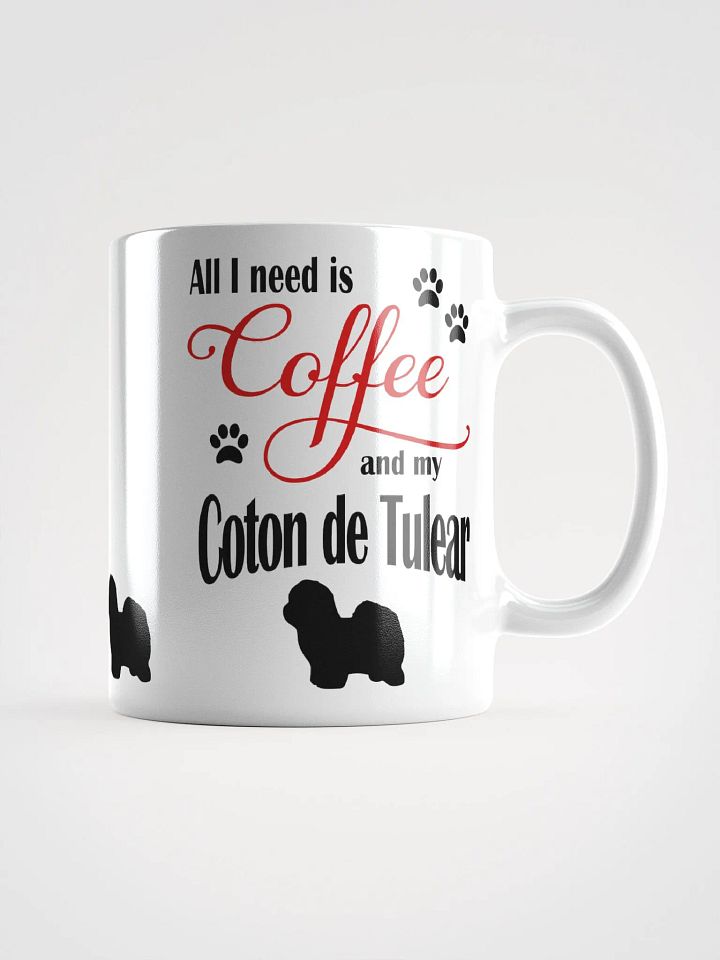 Coffee and my Coton de Tulear Mug product image (1)