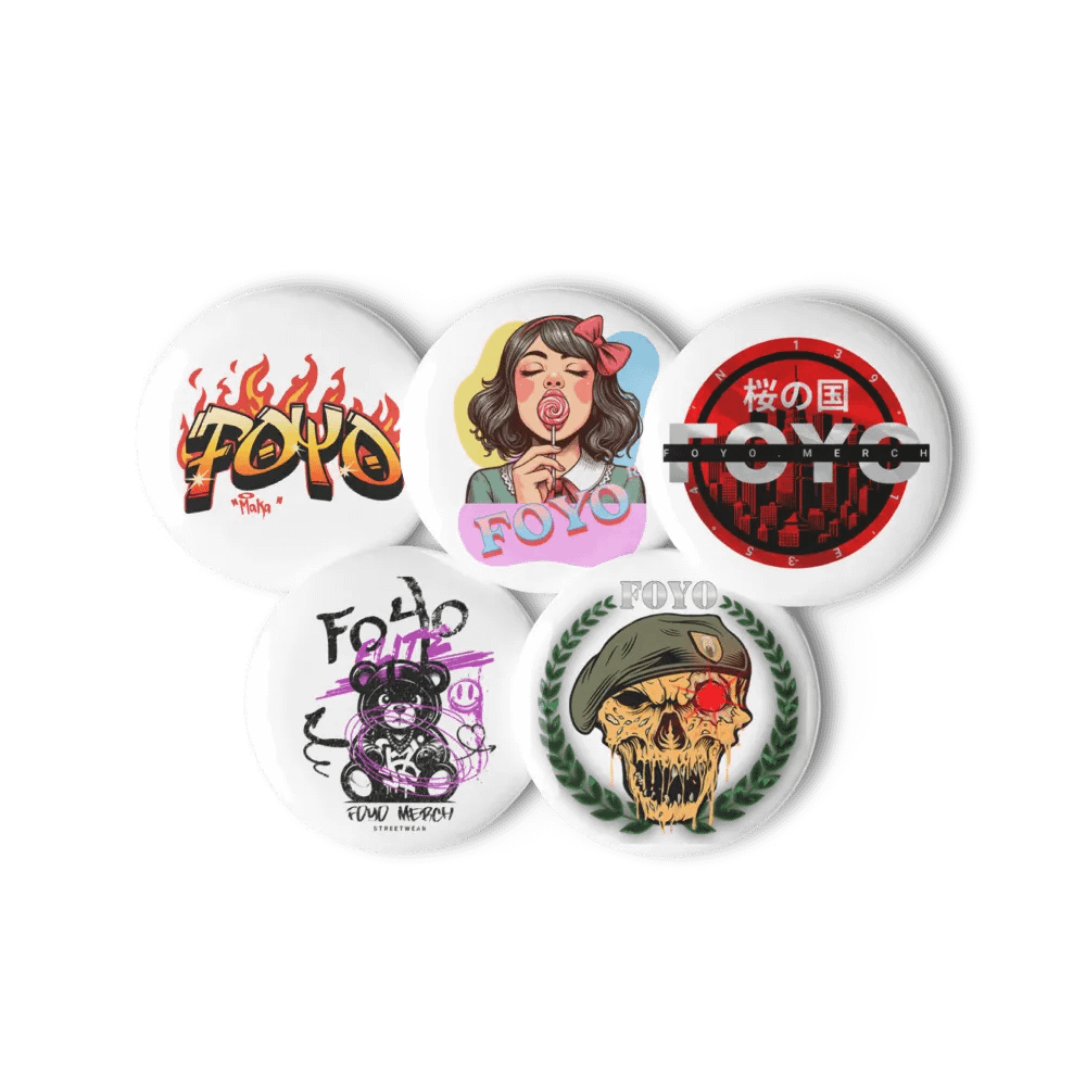 5 FOYO Old School Pins product image (11)