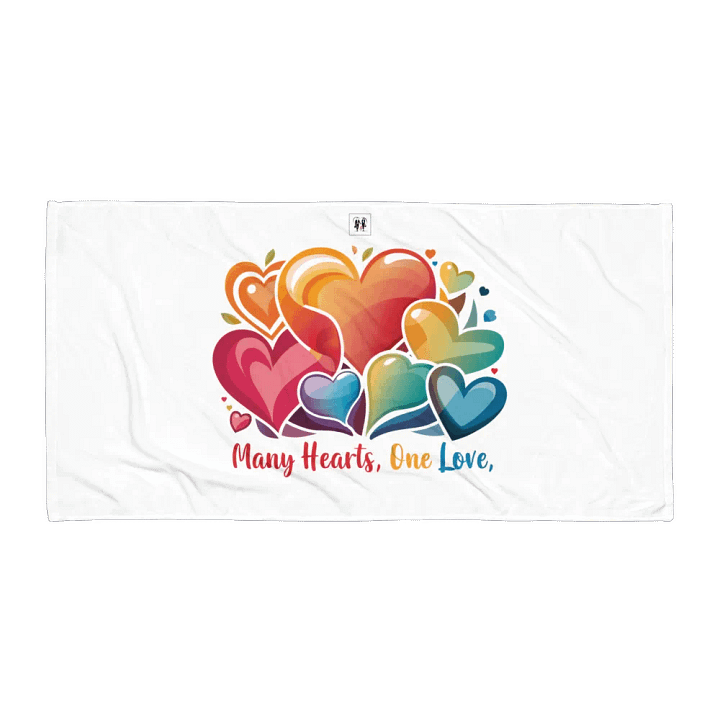 Many Hearts One Love Towel product image (1)