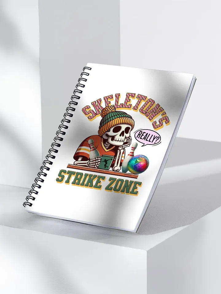 Skeletons Strike Zone Bowling Really of Fun Notebook product image (2)