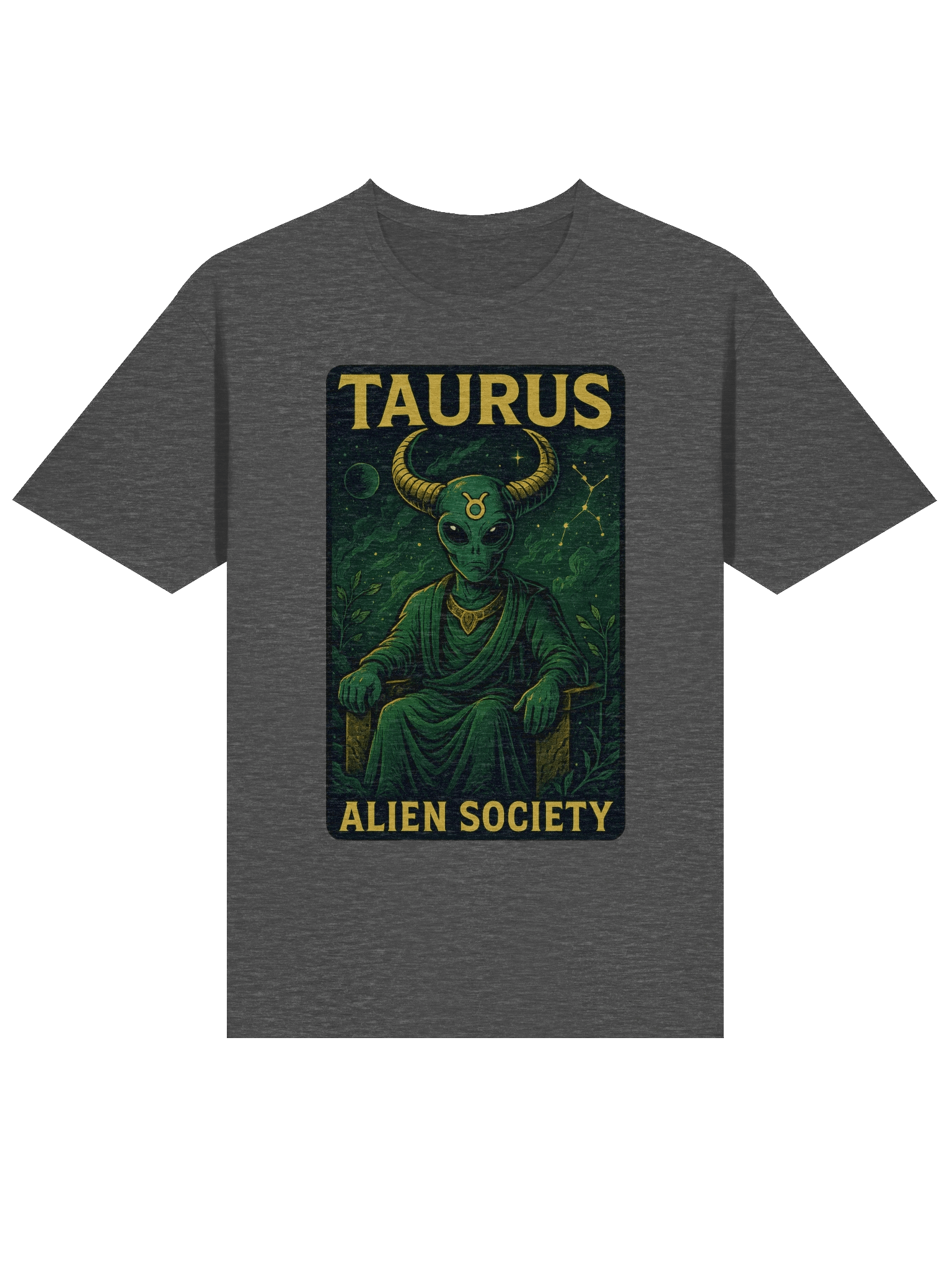 Celestial Taurus Alien T-Shirt product image (3)