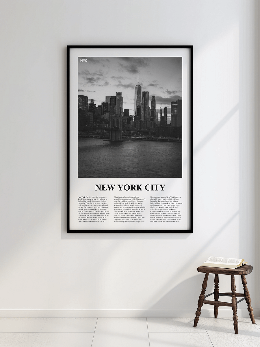 New York City 02 Newspaper Poster product image (2)