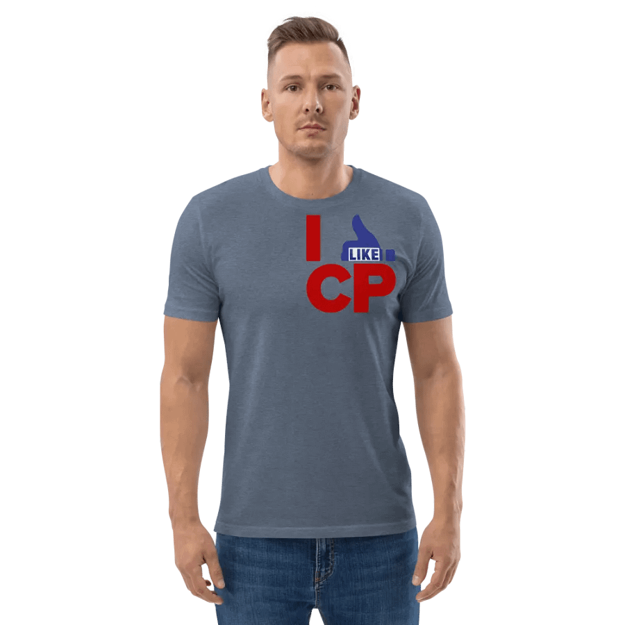 I Like CP, Red Blue And White On T-Shirt product image (2)