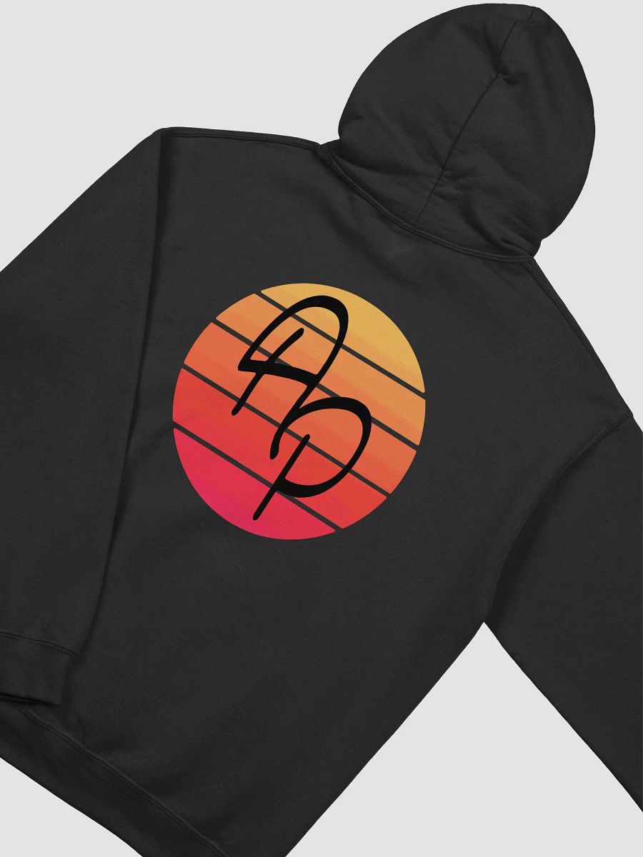 Austin Plays Ombre Sunset White Hoodie product image (4)