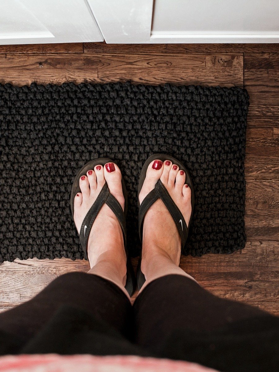 T-Shirt Yarn Rug Knitting Pattern - Idealism product image (1)