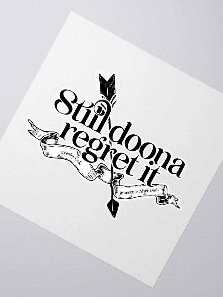 Still Doona Regret It Sticker product image (2)