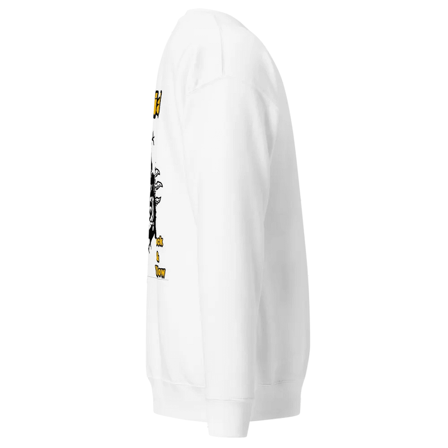 Official Black & Yellow Graffiti Sweatshirt/White product image (4)