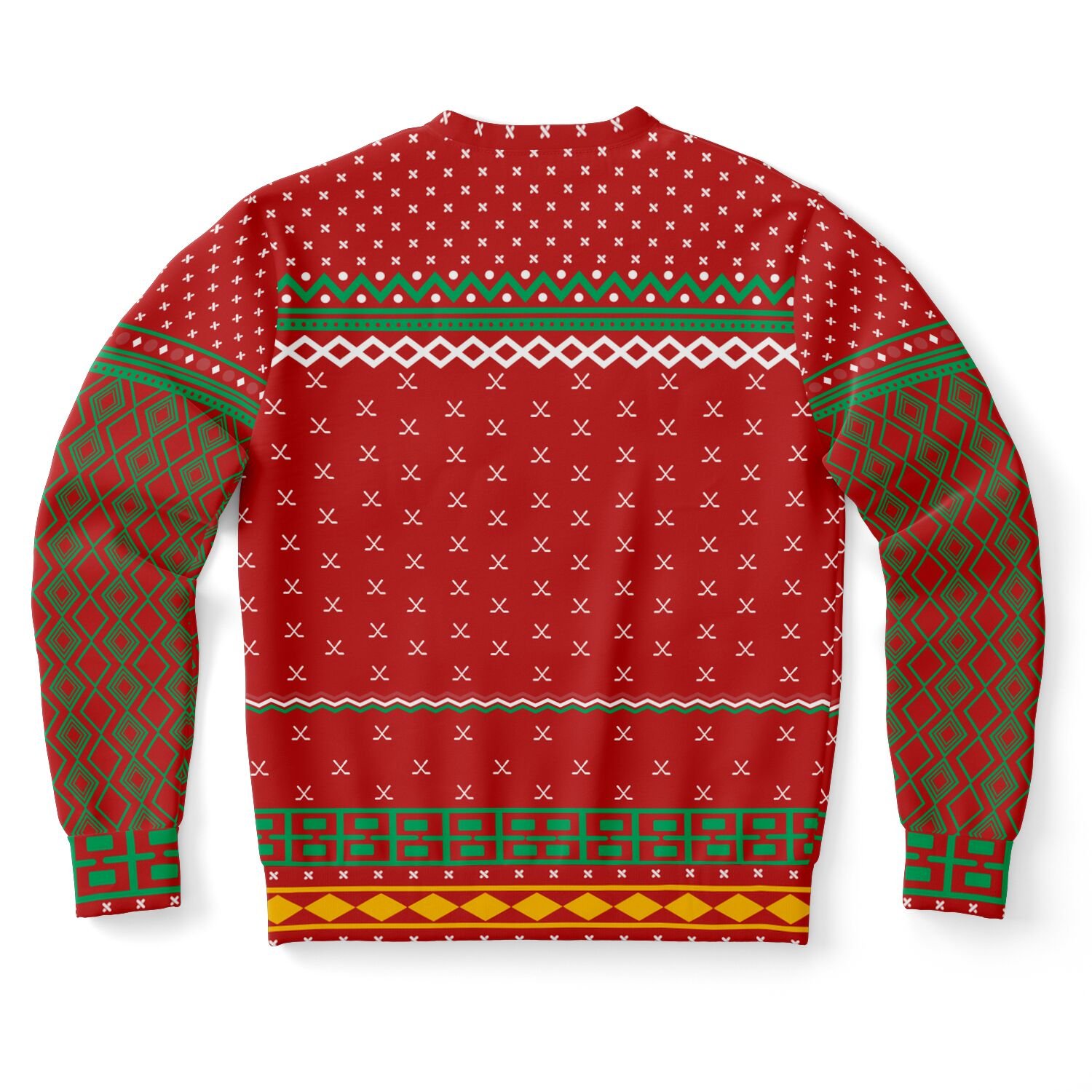 "Happy Hockeydays" Ugly Christmas Sweater | Funny Hockey Holiday Sweatshirt | Hockey Fan Winter Outfit product image (10)