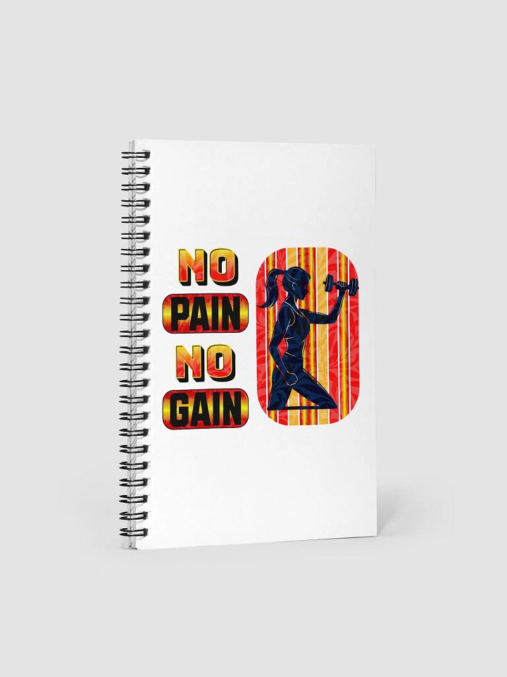No Pain No Gain Power Notebook product image (2)