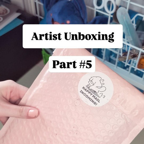 Got another artist unbox today! Featuring art from the cutest @mirupiico ! 

Want to be featured in the next unbox? Drop a li...