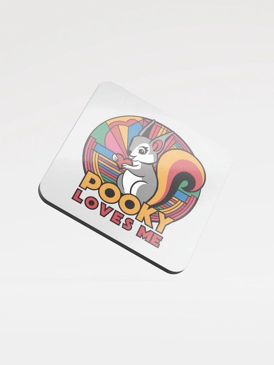 Coaster or micro art piece: Pooky loves me product image (1)