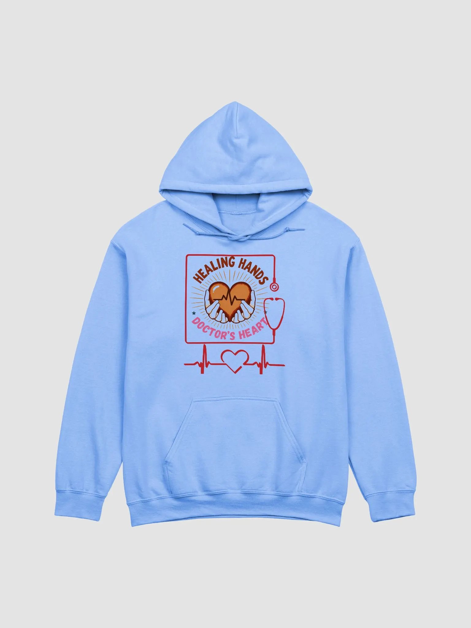 Healing Hands Doctor's Heart Hoodie product image (3)