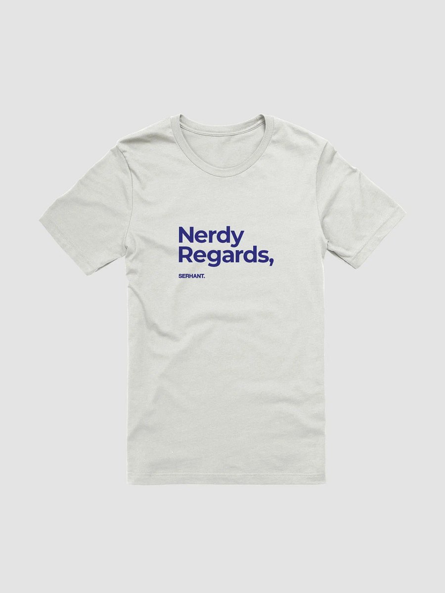 S. Nerdy Regards Grey T-Shirt product image (1)