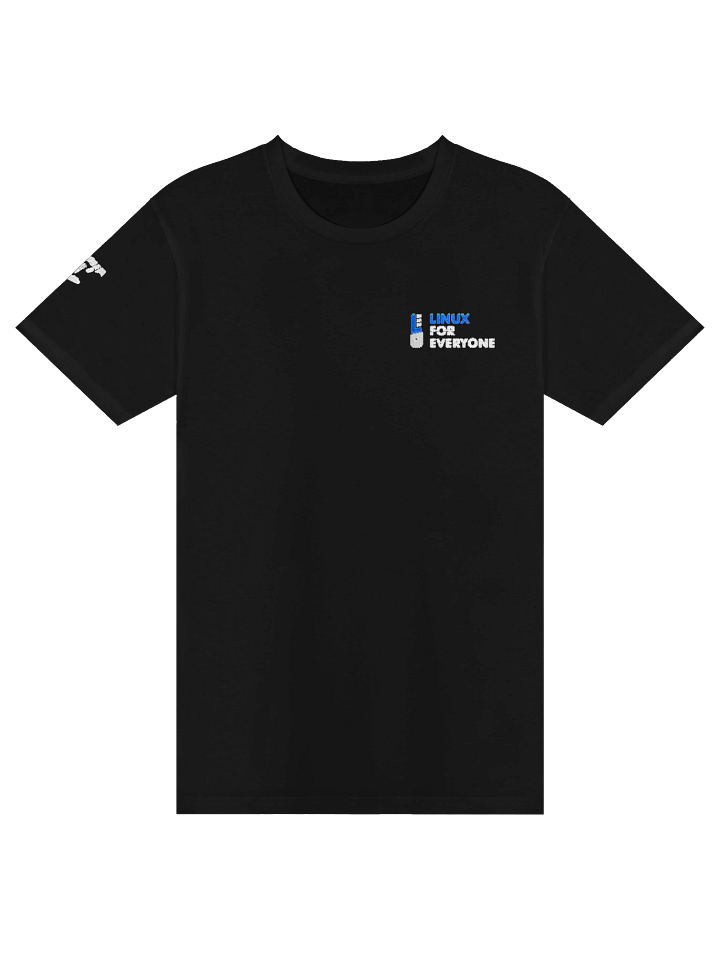 L4E Premium Tee: Dark Mode Aqua product image (1)