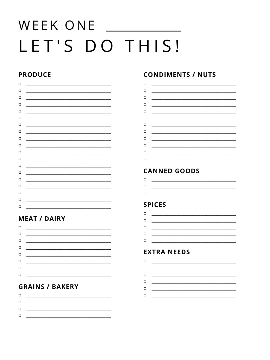 Life Loaded Leap Weightloss Meal Prep Guide product image (3)