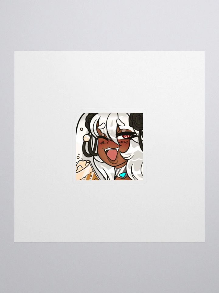 Enthusiastic Wink Vinyl Stickers product image (2)