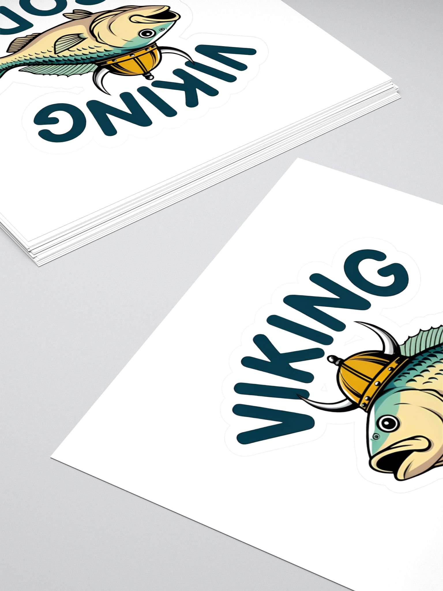 Viking Cod Kiss Cut Stickers product image (4)