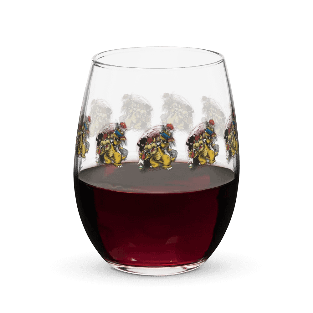 Bowser by StephyJ Stemless Wine Glass product image (5)