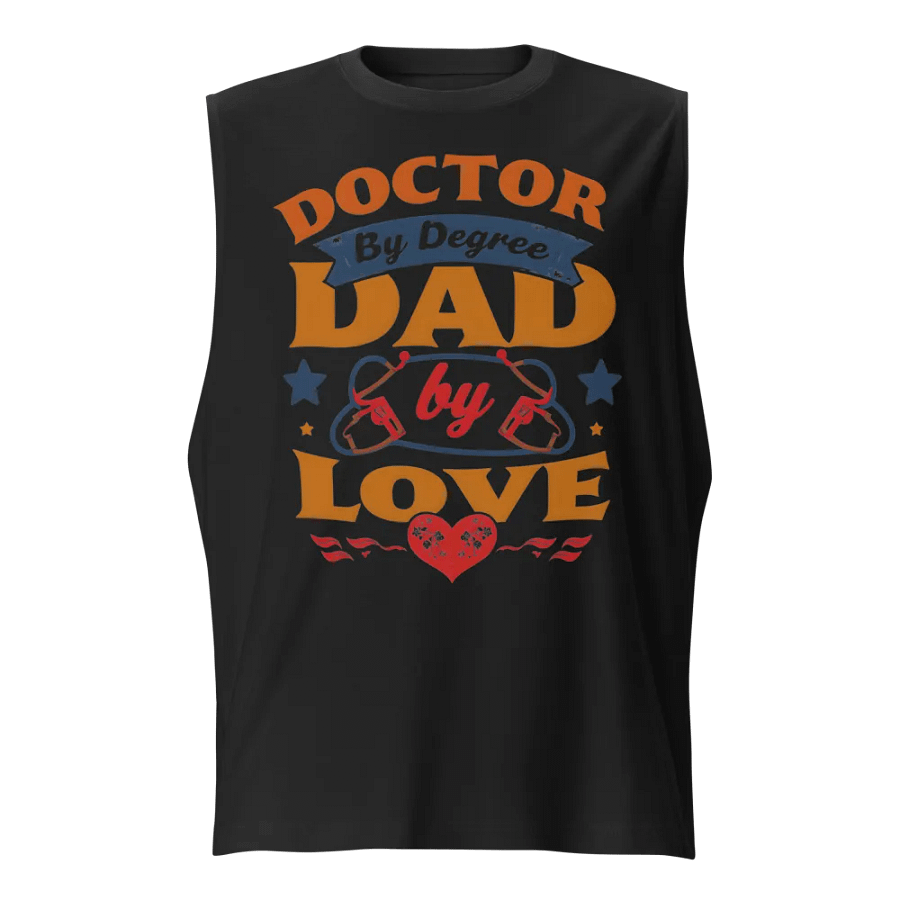 Doctor By Degree Dad By Love Muscle Tank product image (1)