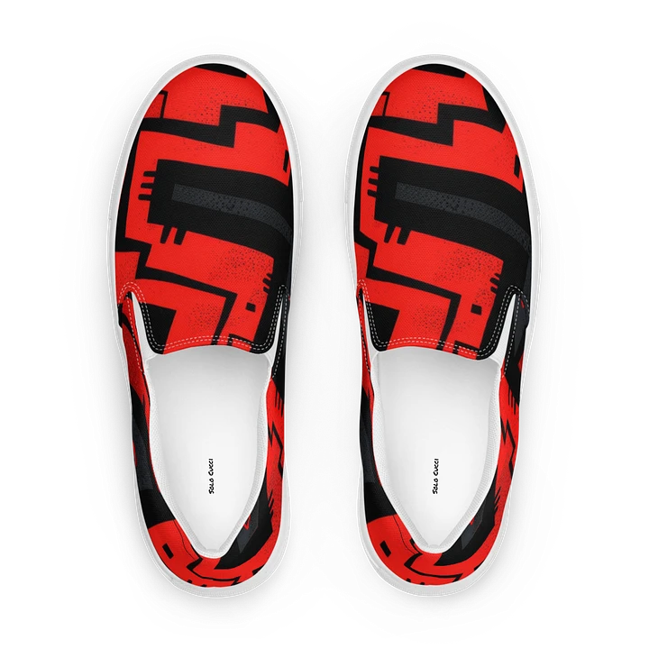 Red Splash Slip-Ons product image (2)