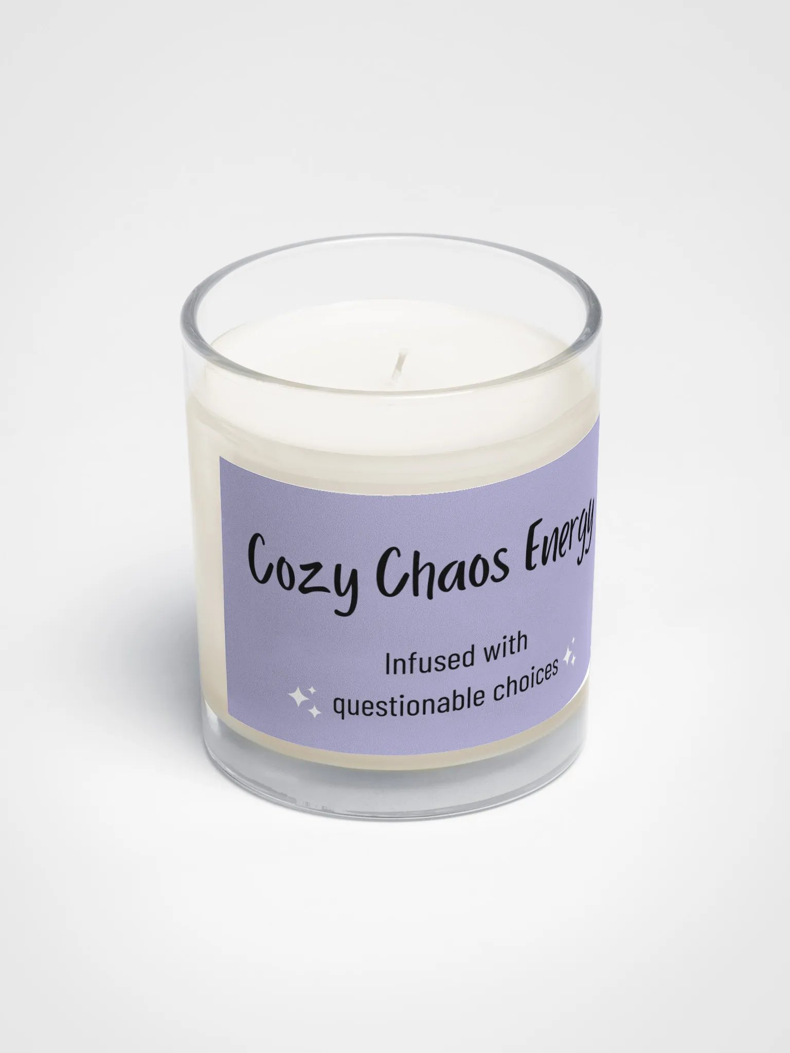 “Cozy Chaos Energy” Soy Candle product image (2)