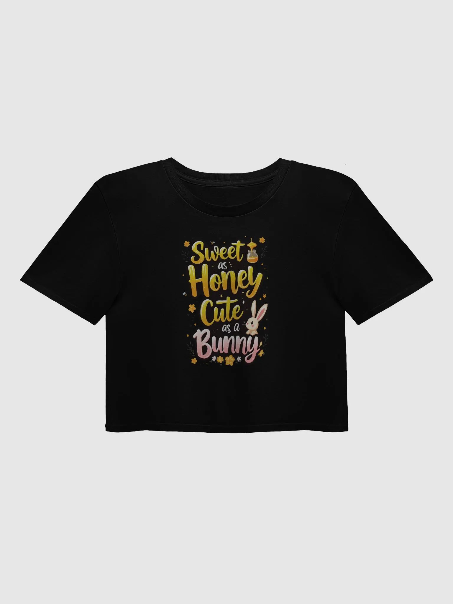 Sweet as Honey, Cute as a Bunny Crop Top product image (1)