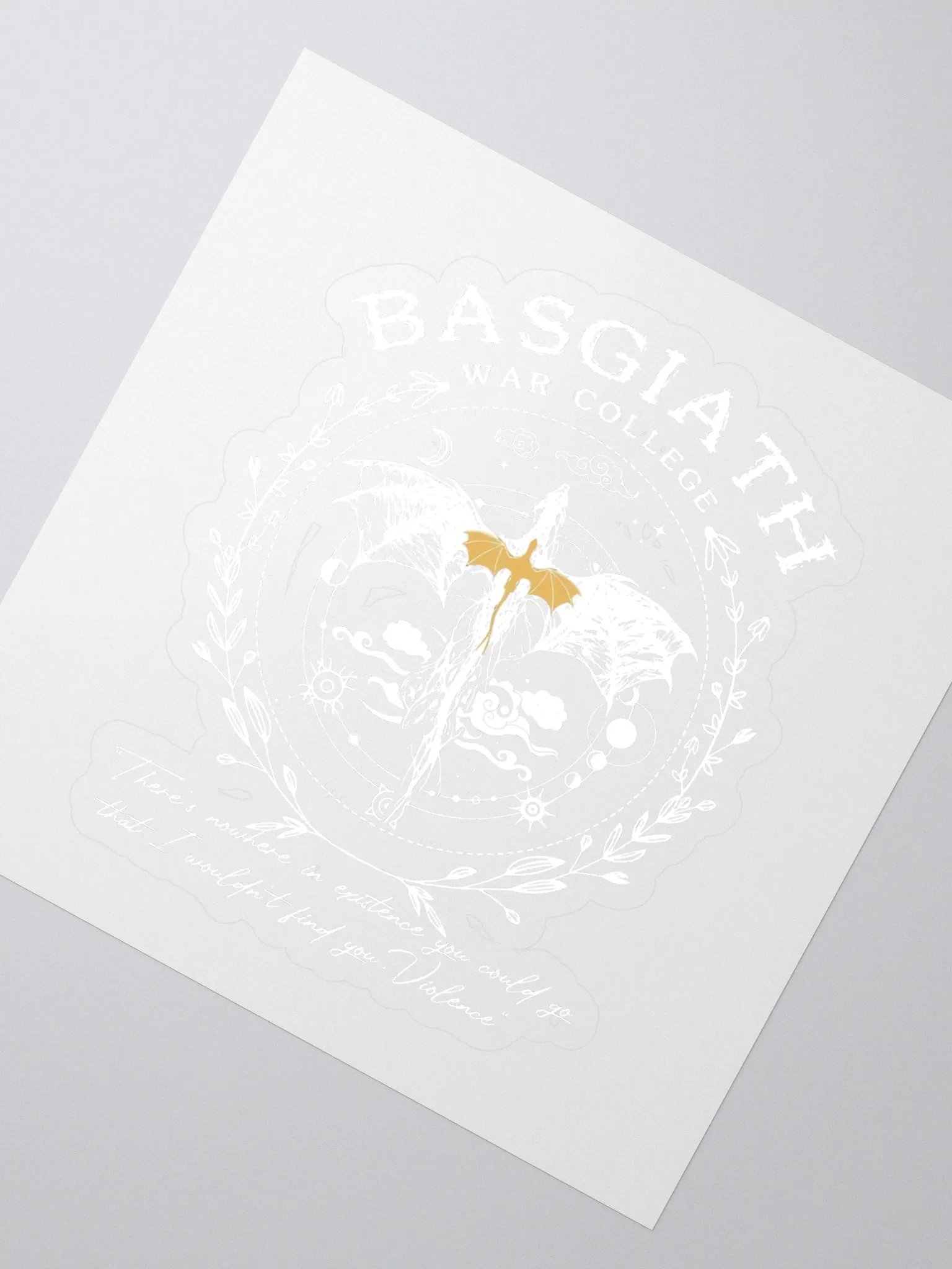 Basgiath War College Sticker V2 product image (2)