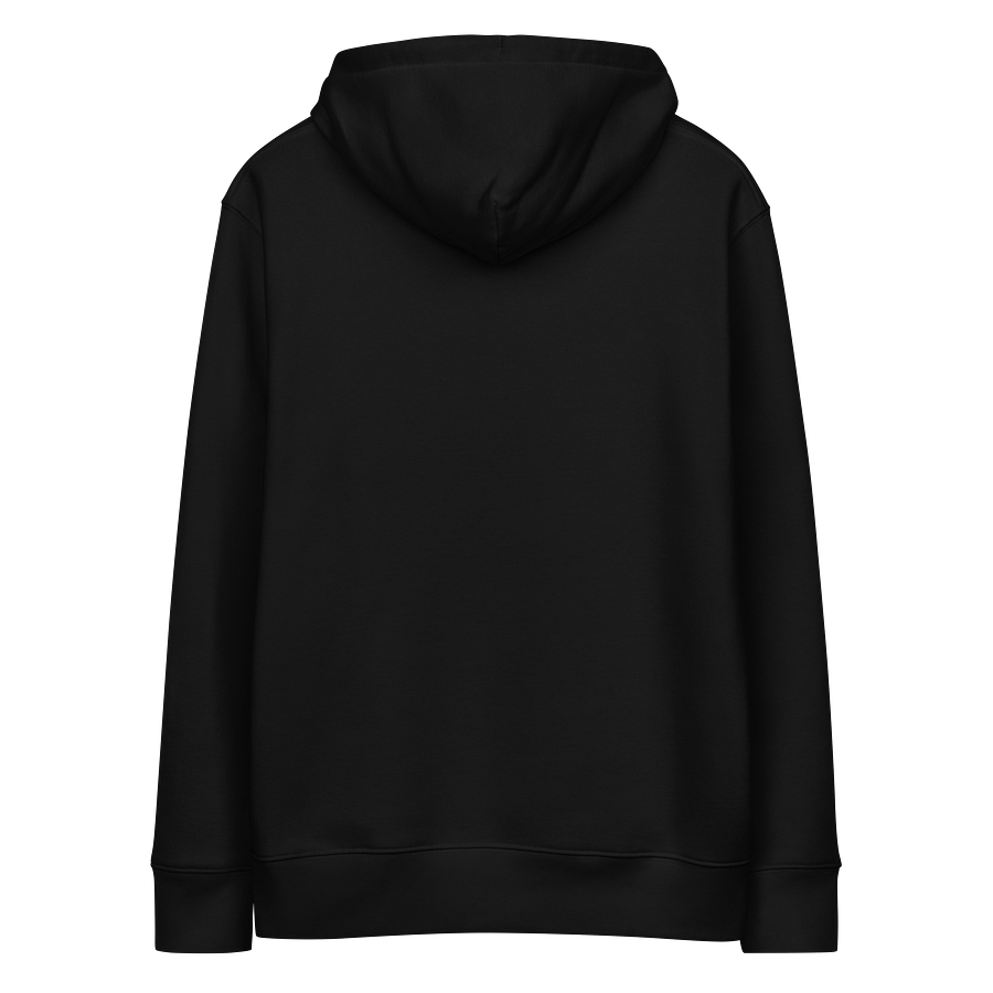 "never grow up." Embroidered Hoodie w/ white text - 100% Organic Cotton product image (4)