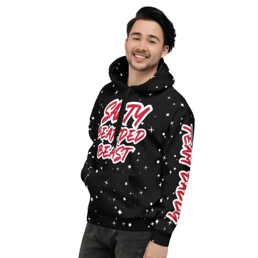 salty bearded beast hoodie product image (6)
