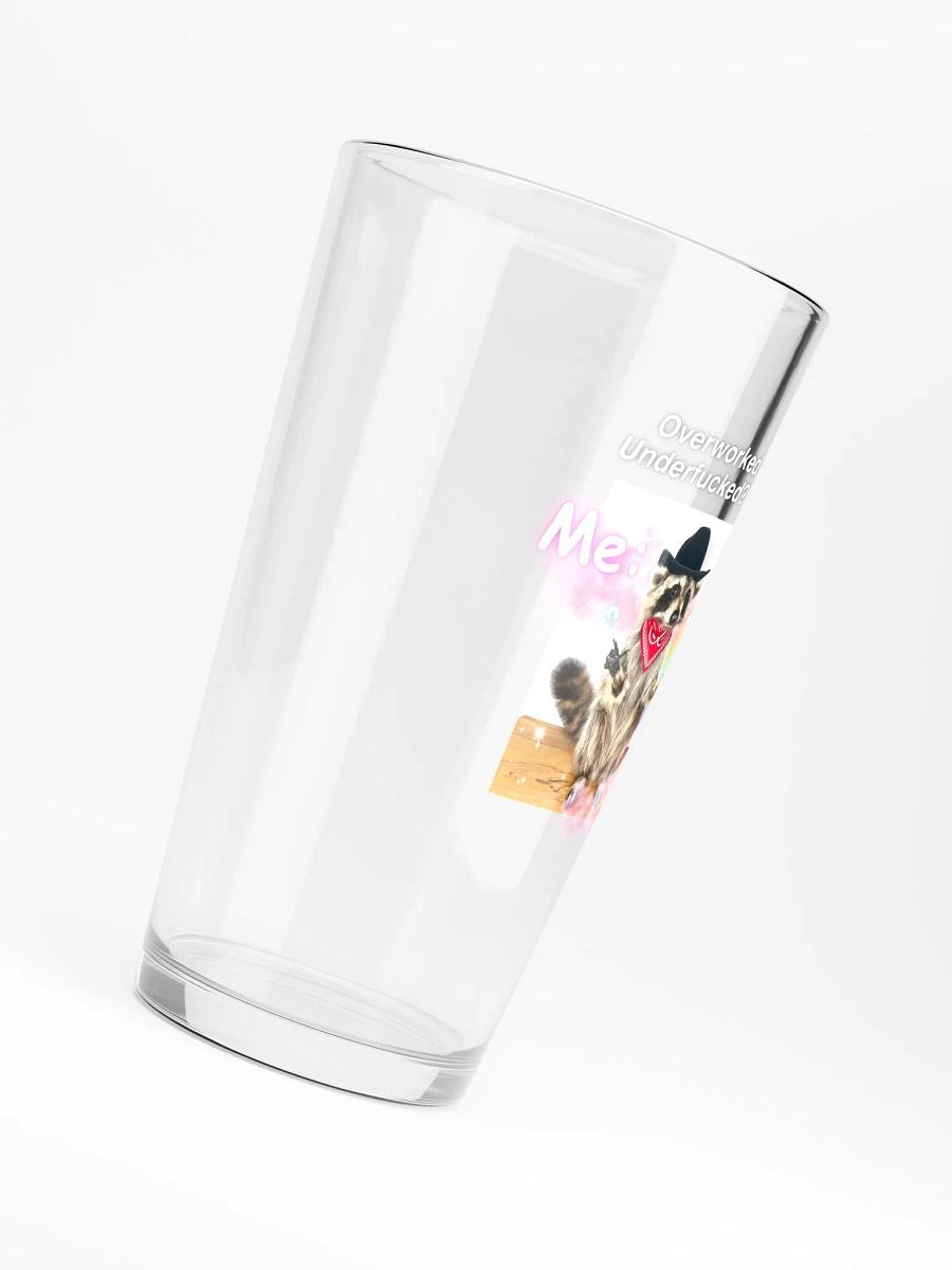 Overworked and Underfucked, Raccoon Cowboy, Glass product image (6)