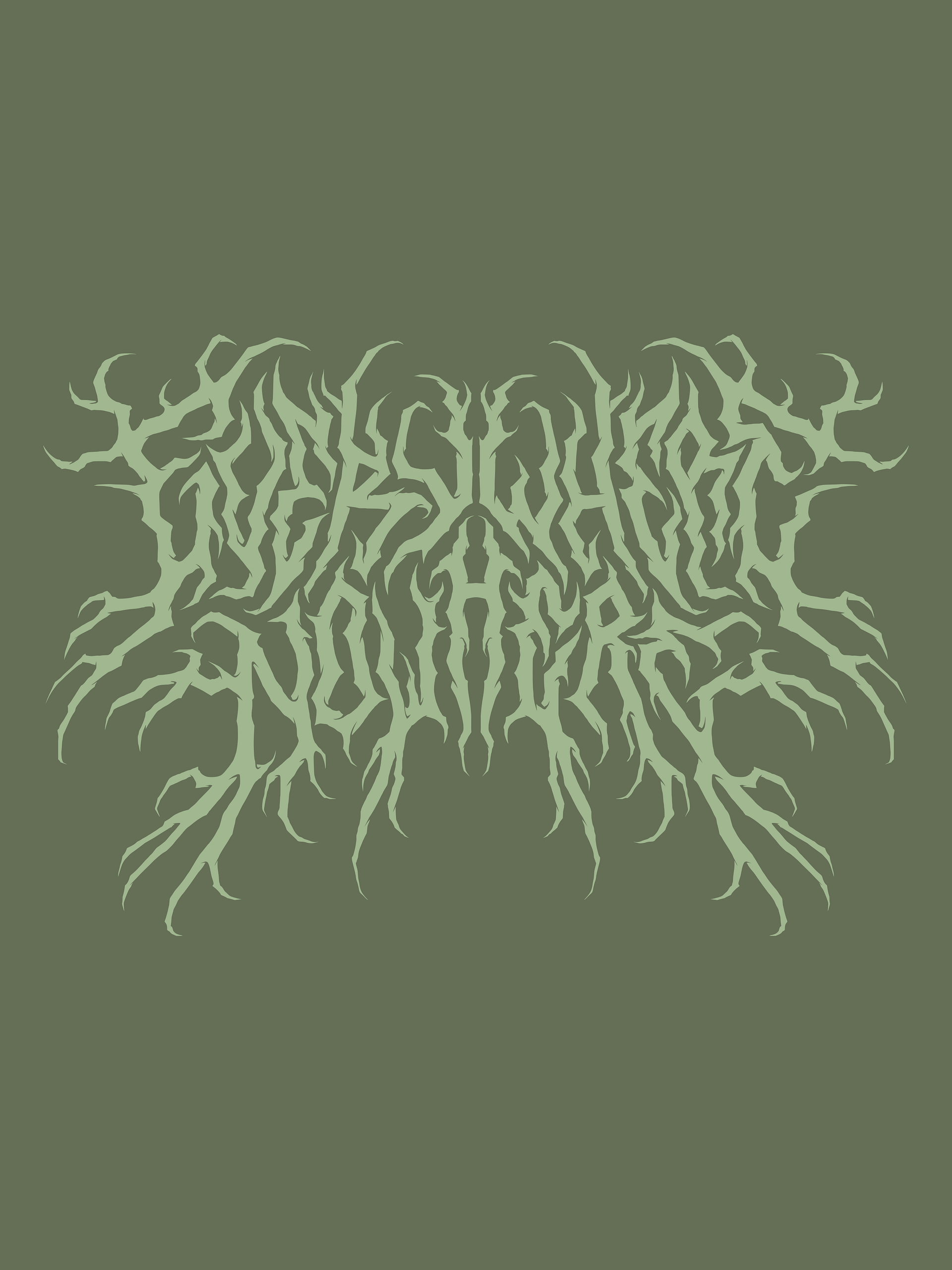 Metal Logo T-Shirt - Green product image (3)