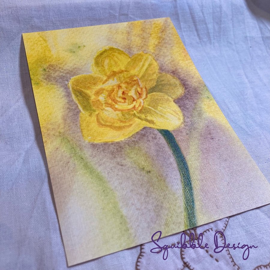 Spring Daffodil Postcard product image (2)