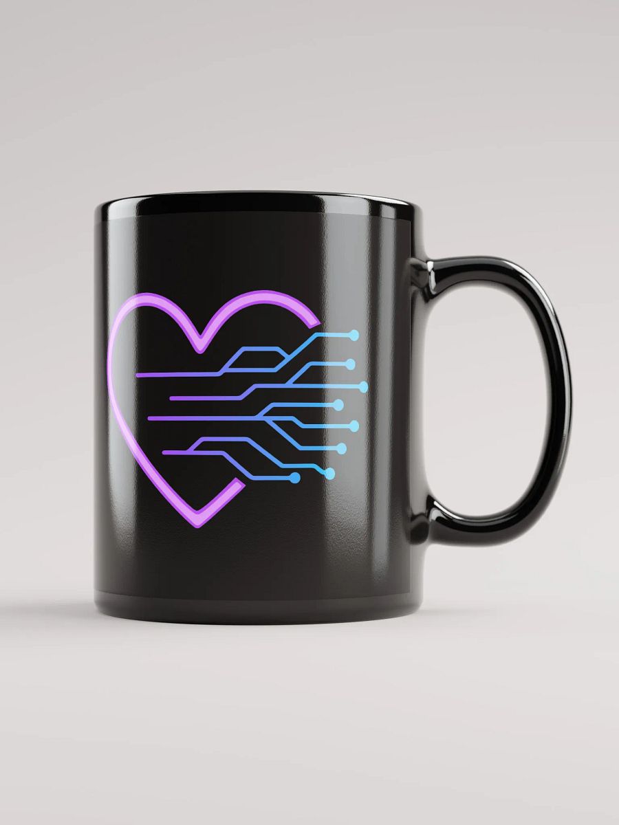 AInsanity Core Mug – Glitch Heart Edition (only heart) product image (1)