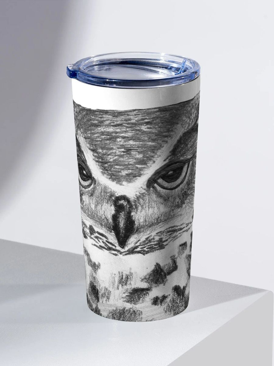 Owl Drawing Travel Cup product image (2)