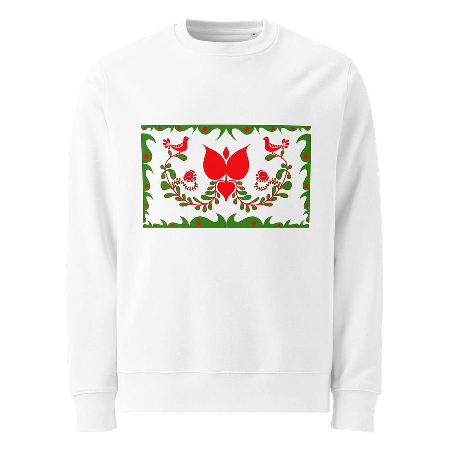 Made In Hungary Floral Tranquility Organic Sweatshirt product image (1)