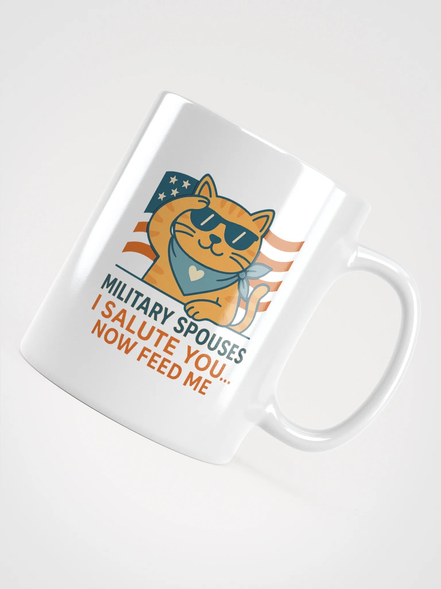 Operation: Sip & Salute – Cat Command Mug product image (4)