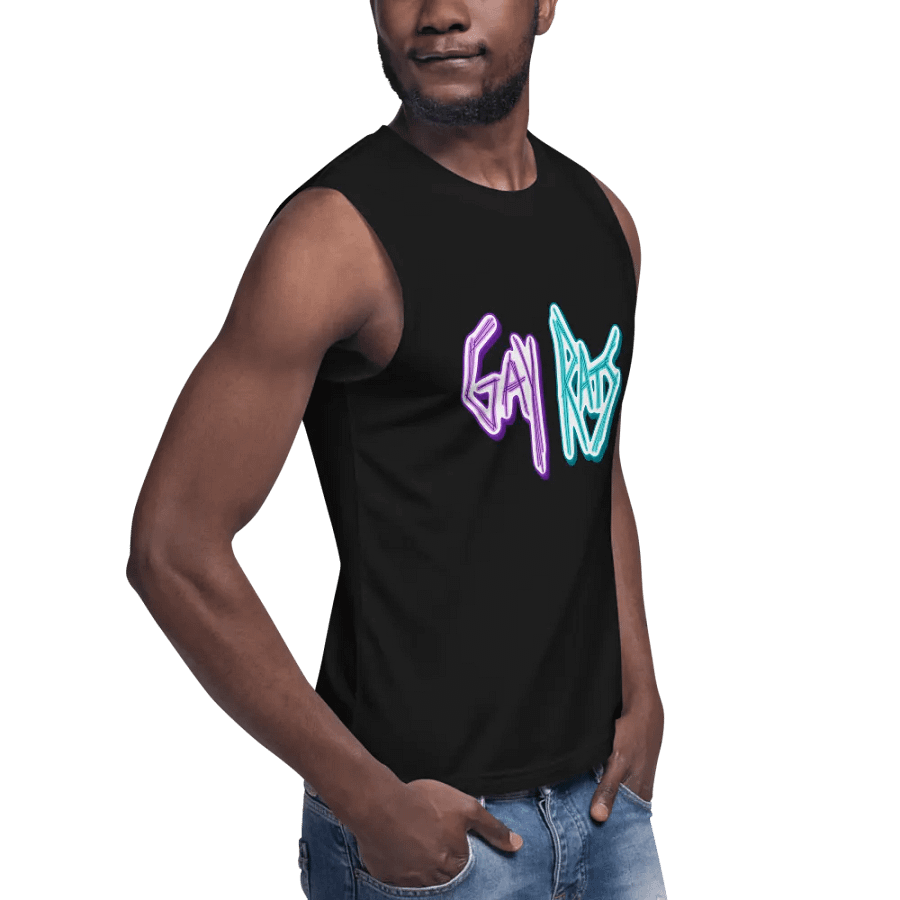 gay rights? more like GAY RATS on a muscle shirt product image (3)