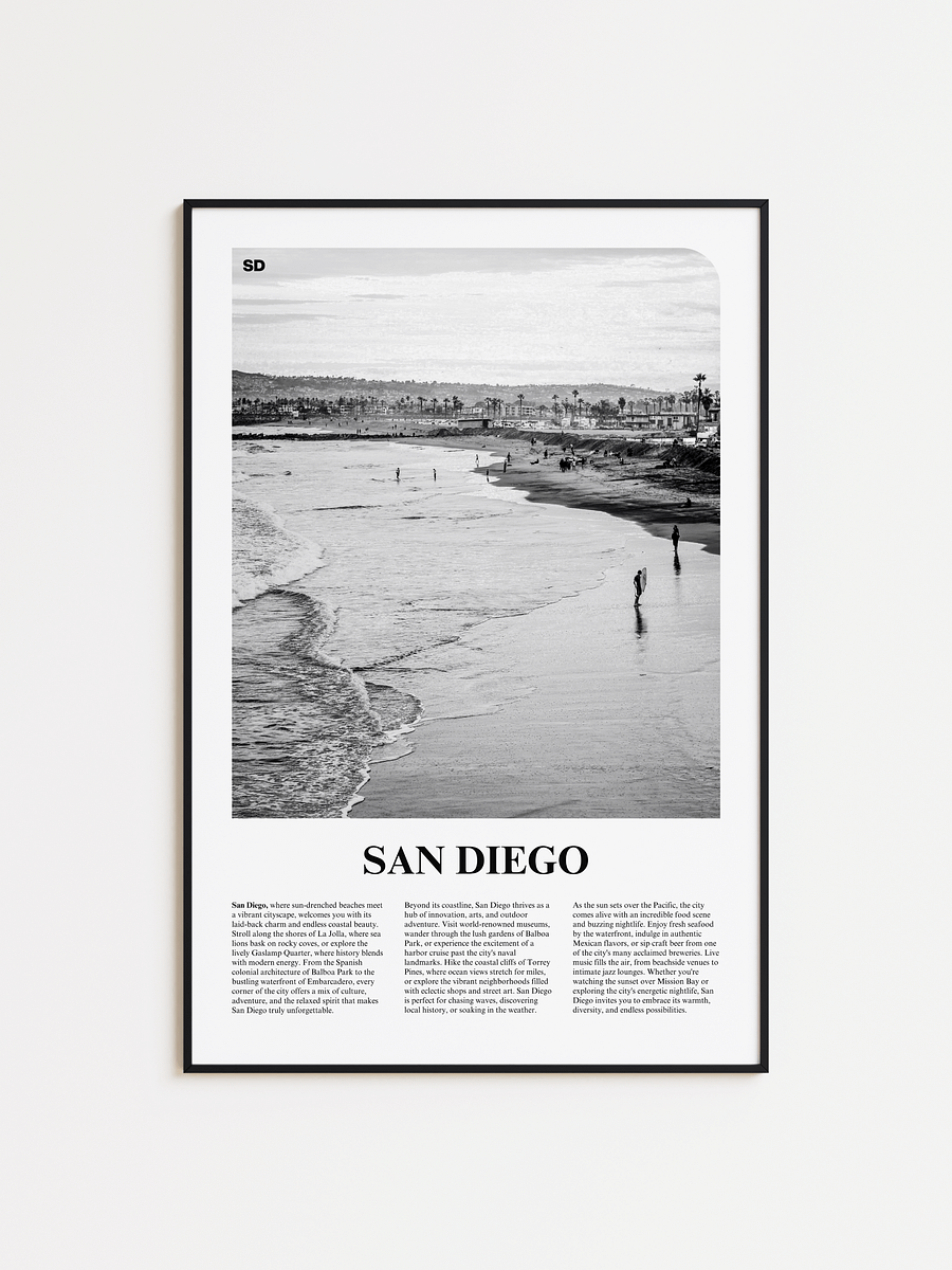 San Diego 02 Newspaper Poster product image (1)