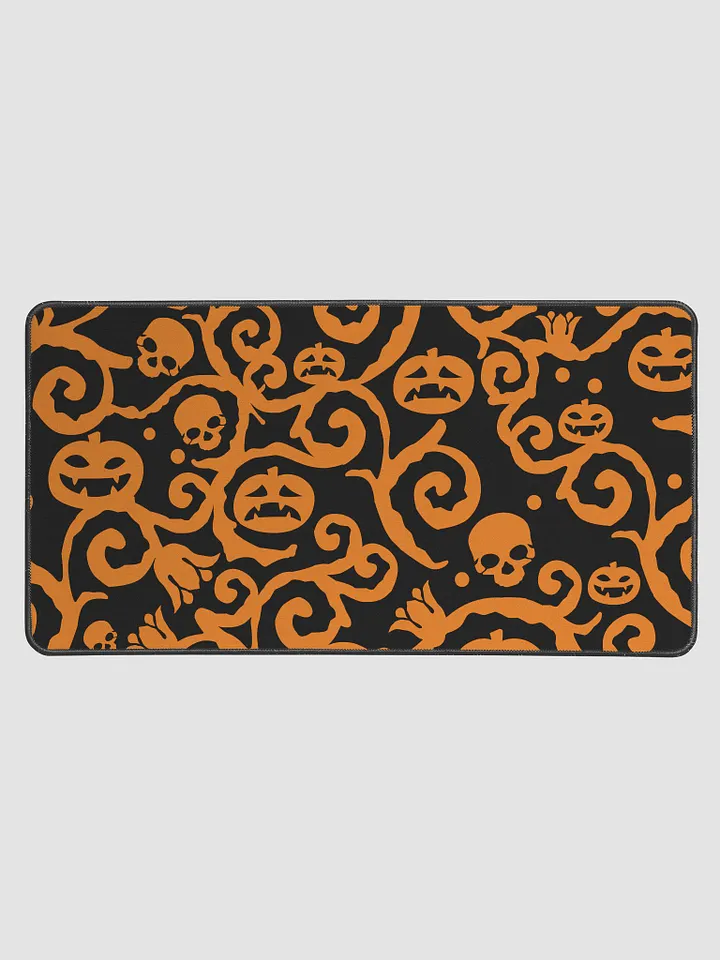 Scary Pumpkins Skull Gaming Mouse Pad product image (1)