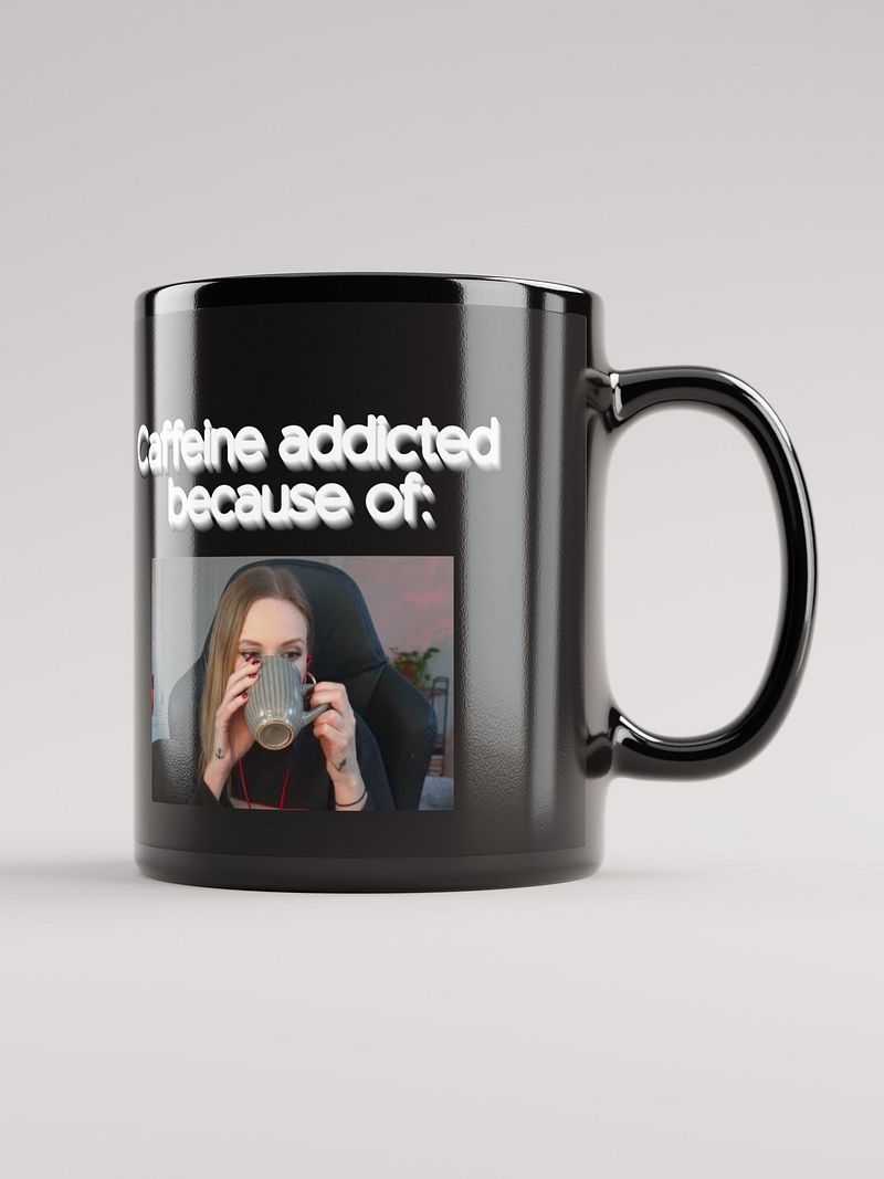 Svart mugg 