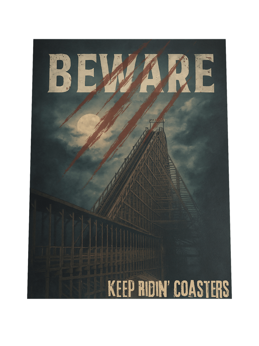 Beware - It's A Beast of a Ride 18x24" Poster product image (4)